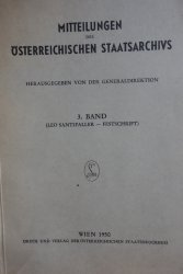 Mitteilungen des Österreichischen Staatsarchivs