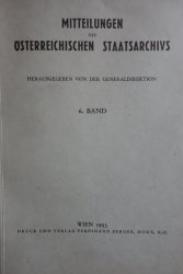 Mitteilungen des Österreichischen Staatsarchivs