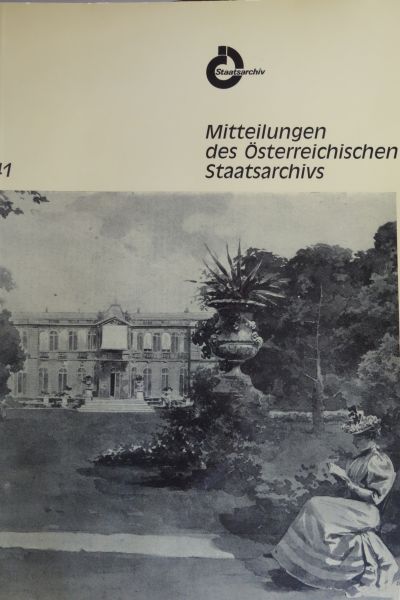 Mitteilungen des Österreichischen Staatsarchivs