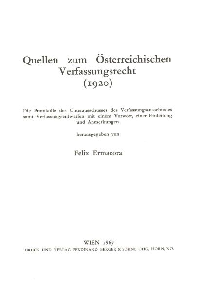 Mittleilungen des Österreichischen Staatsarchivs Ergänzungsband.8