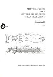 Mitteilungen des Österreichischen Staatsarchivs Sonderband. 3/1997