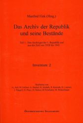 Mitteilungen des Österreichischen Staatsarchivs Inventare 2/1996