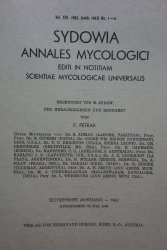 Sydowia Vol. XV/1961