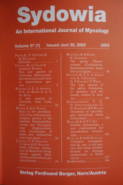 Sydowia Vol. LVII/2005