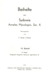 Sydowia Beiheft 7/1974