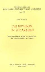 Wiener Beiträge z. Kulturg. u. Linguistik Band 16