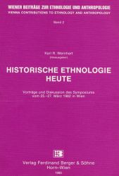 Wiener Beiträge z. Ethnologie u. Anthrop. Band 2