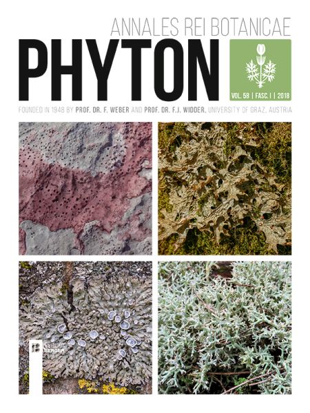 Phyton Vol. 58/Fasc. 1/2018
