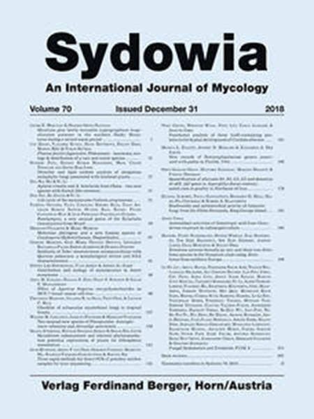 Sydowia Vol. 70 E-Book/S 107-127 OPEN ACCESS