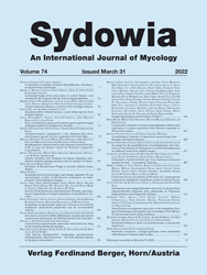 Sydowia Vol. LXXIV/2022