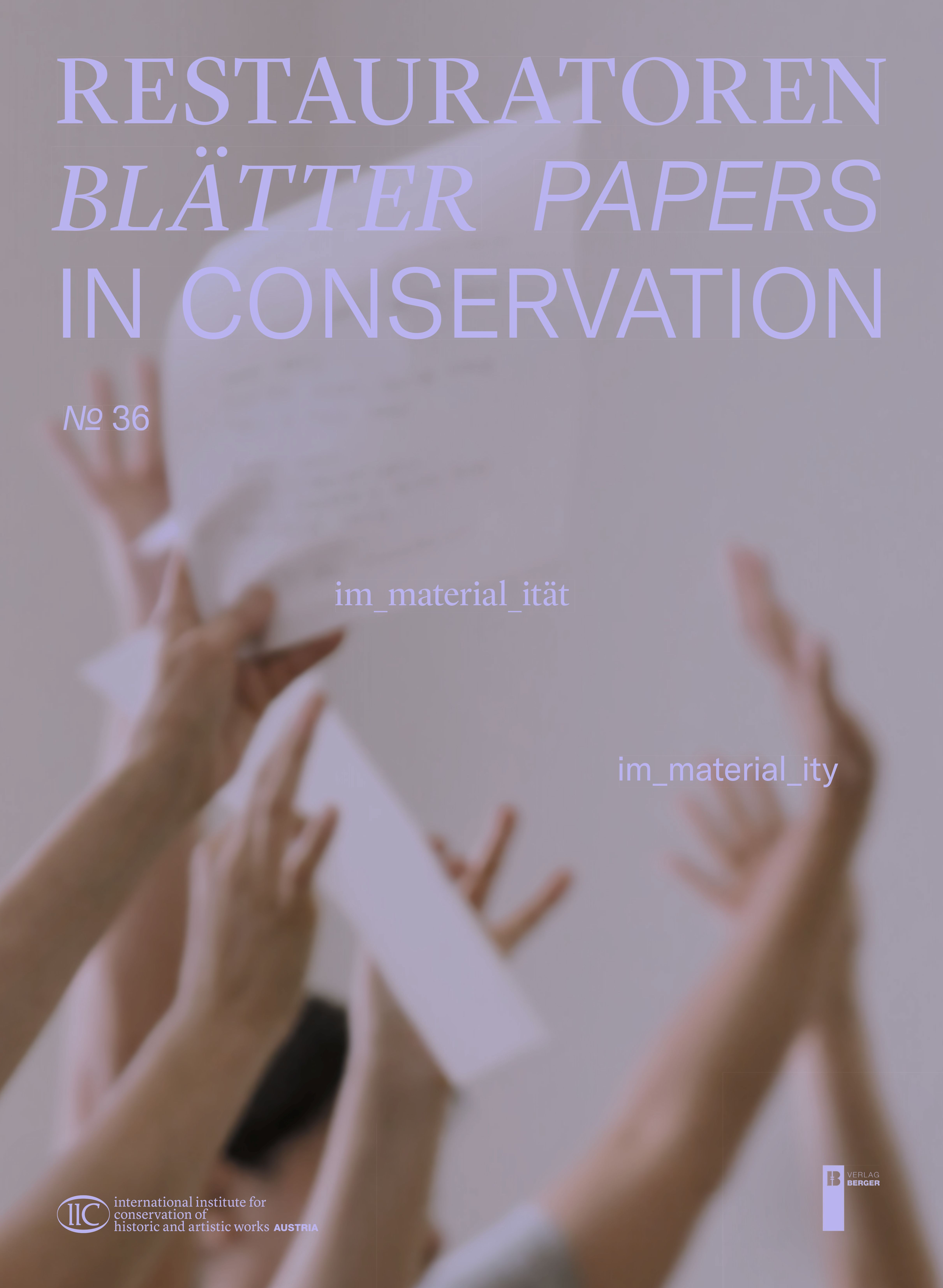 Restauratorenblätter - Papers in Conservation Band Art.1/36 E-Book