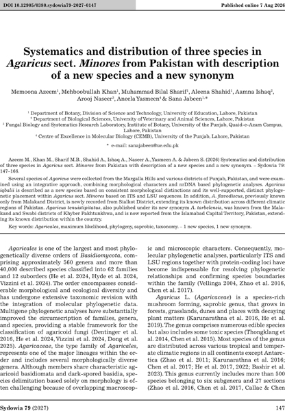 Sydowia Vol. 79 E-Book/S 147-166